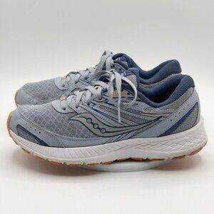 Saucony Grid Cohesion 13‎ Womens Running Shoes Size 8.5 Gray Lightweight Comfort